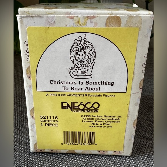 Enesco Precious Moments Age 5 Lion Ornament - Picture 4 of 4